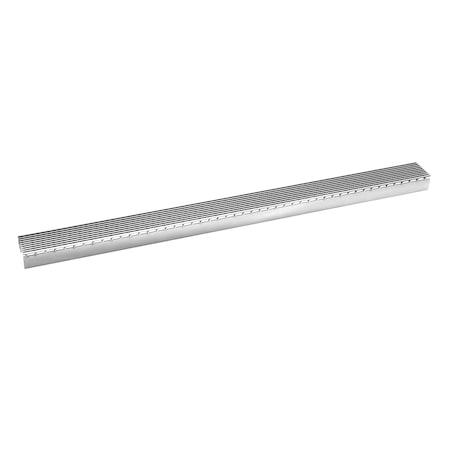 Infinity Drain 48" Wedge Wire Grate for S-AG 65 in Polished Stainless A_6548_PS